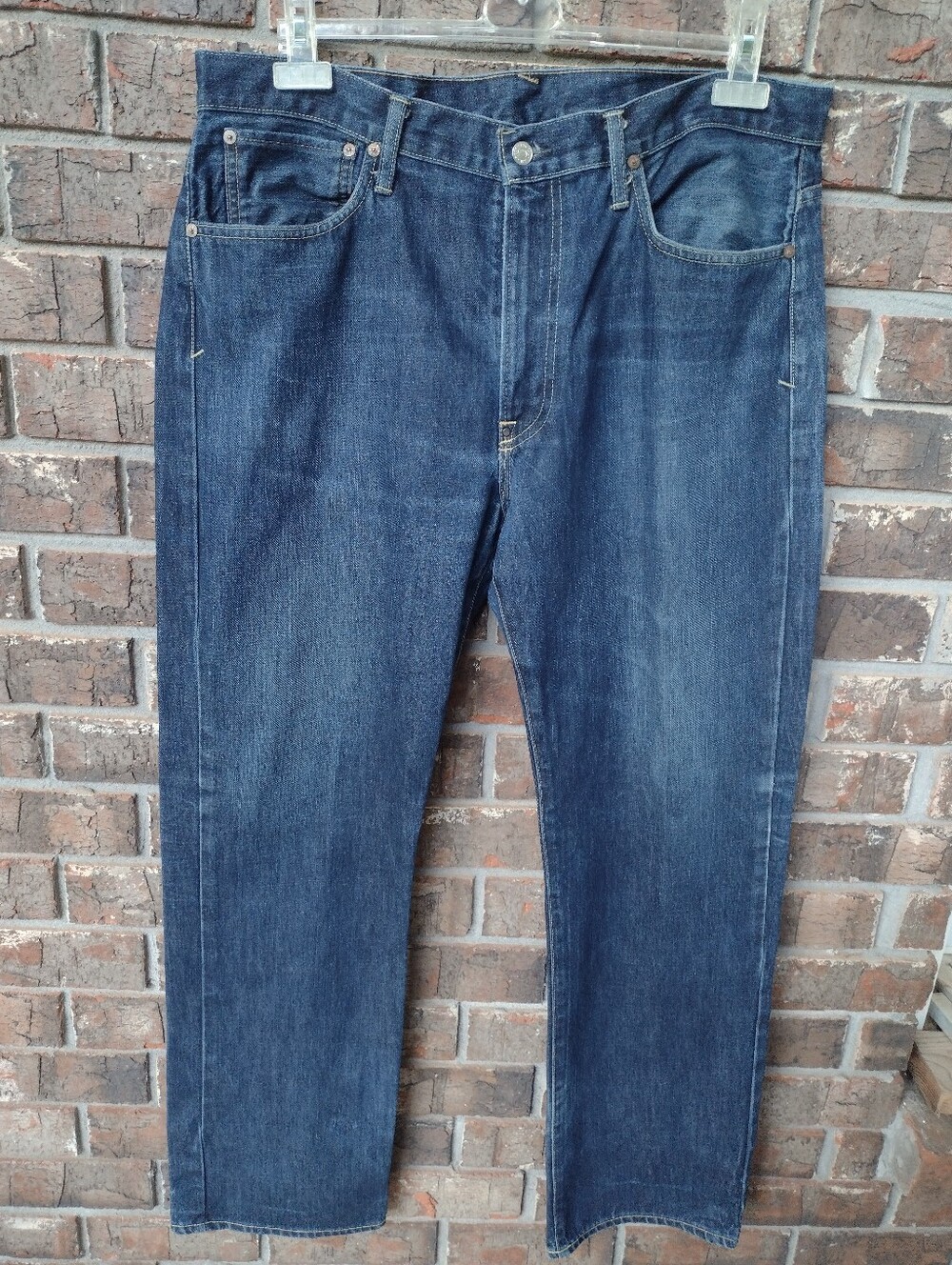 2009 Polo Ralph Lauren Vintage 67 Jeans Mens 38x33Dark Wash Straight Leg Classic